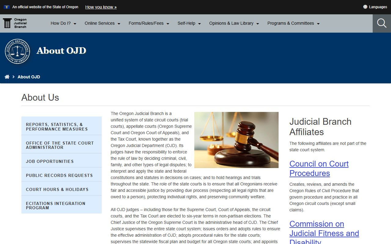 Harney County court records Oregon Judicial Department overview