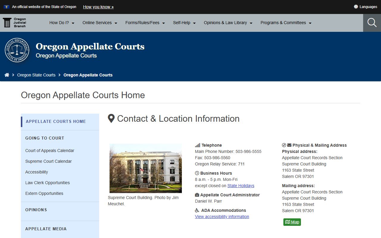 Harney County court records Oregon appellate courts overview